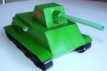 Модульное оригами танк Танк в технике оригами модульное страна мастеров