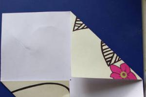 Как сделать конверт из сердечка ко дню святого валентина своими руками
